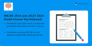 WBJEE JECA and JELET 2024 Model Answer Key Released @wbjeeb.nic.in; Raise Objections by July 14